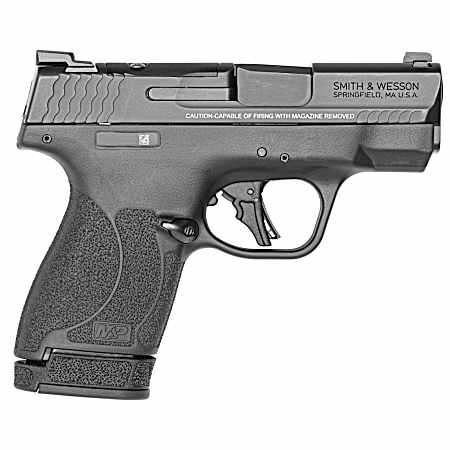 9mm Shield Plus Series Optics Ready Black Pistol