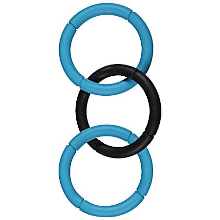 Large Invincible Chains Triple Dog Toy - Assorted