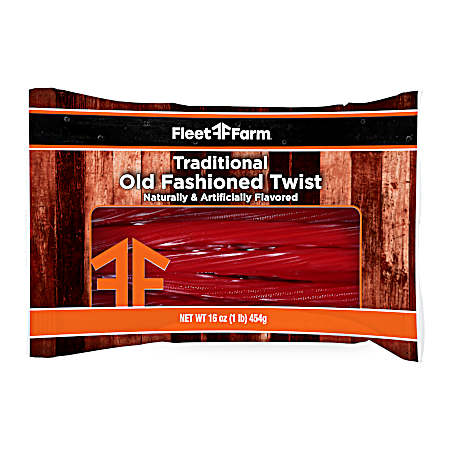 16 oz Traditional Old Fashioned Red Twists