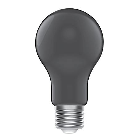 5W LED A19 Black Light Outdoor Light Bulb - 1 Pk
