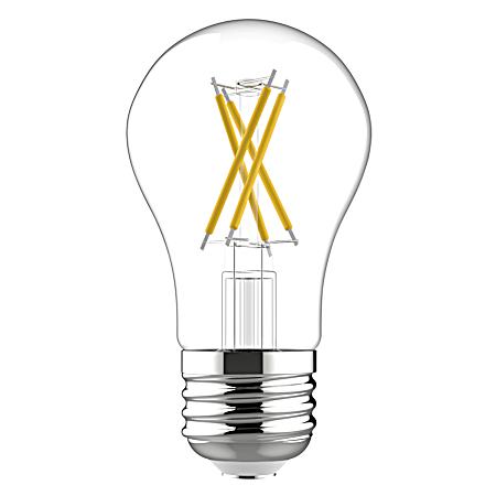 5.5W Relax LED HD A15 Soft White Clear Ceiling Fan Light Bulbs - 2 Pk