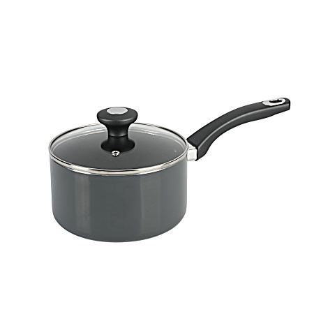 2.6 qt Grey Saucepan with Lid