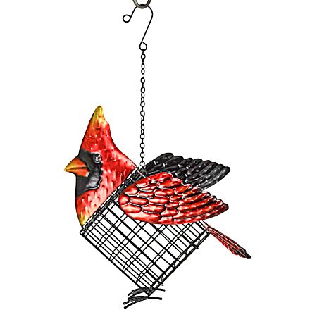 Cardinal Suet Feeder