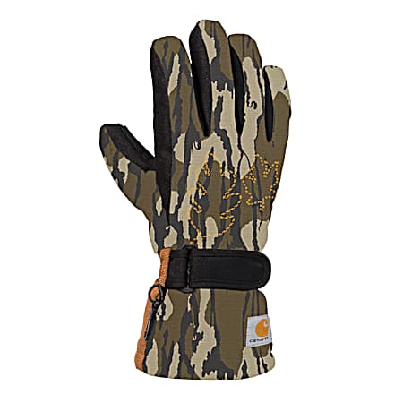 Boy's Insulated Camo Gloves