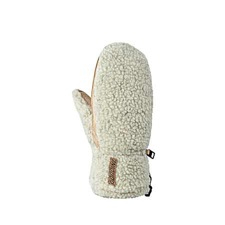 Ladies' Oatmeal Wooly Mittens