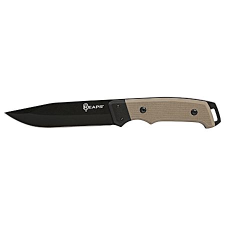 10 in Black-Tan 11009 Brigade Fixed Blade Knife