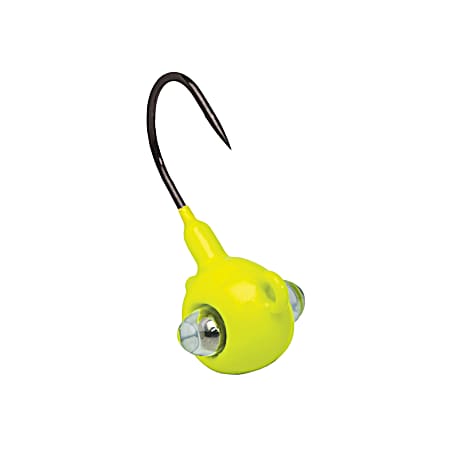 Google Eye Chartreuse Live Bait Series Jig