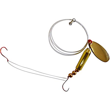 Gold Rattlin' Walleye Spinner Rig