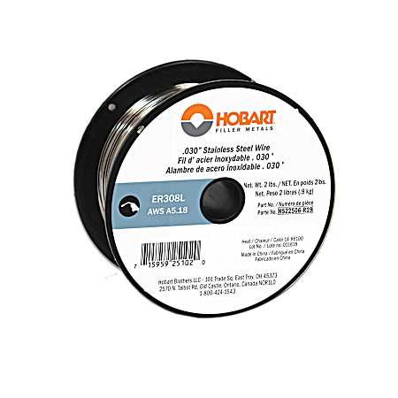 ER308L Stainless Steel Welding Wire - .030 In.