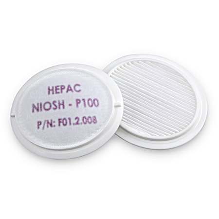 P100 Half Mask Filters - 1 Pair