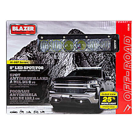7 in LED Single Row Light Bar - CWL118