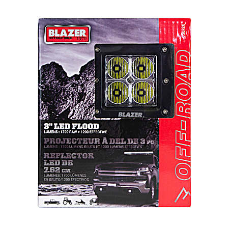 2 in x 2 in LED Flood Light - C3072K