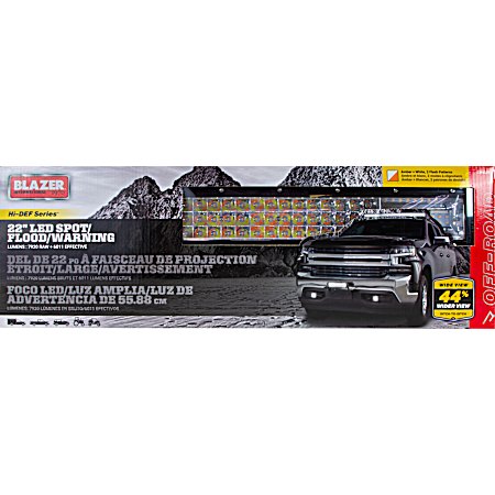 22 in LED Wide View Warning Light Bar