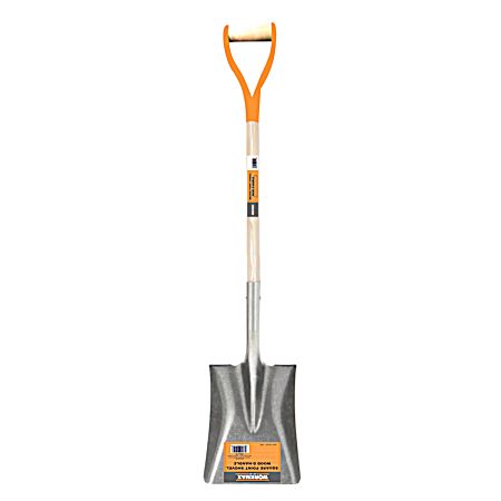 Square Point Shovel w/ Wood D-Handle