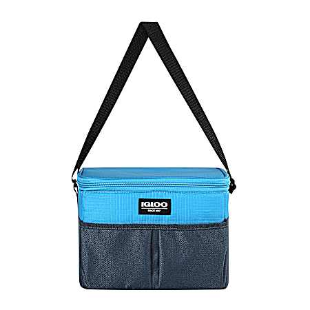 Essential 6-Can Hard Lined Cooler - Blue