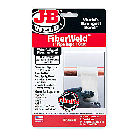 FiberWeld 1 in Pipe Repair Cast