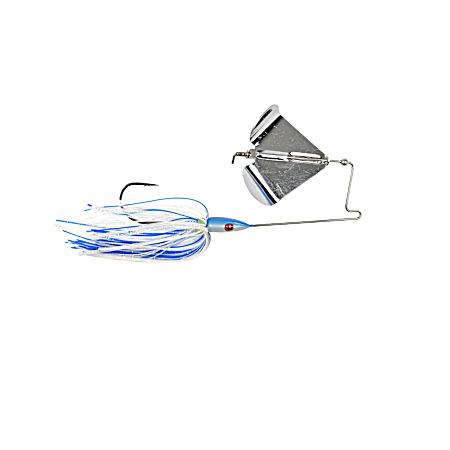 Blue Silver Spin Buzz Bait
