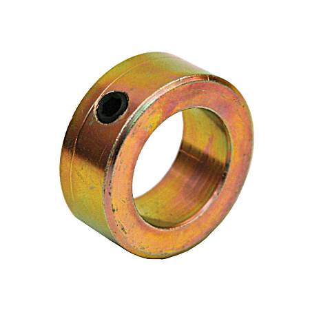 Koch Industries 4047143 Shaft Collar, 7/8-Inch, Yellow Zinc Plated Finish, 2-Piece