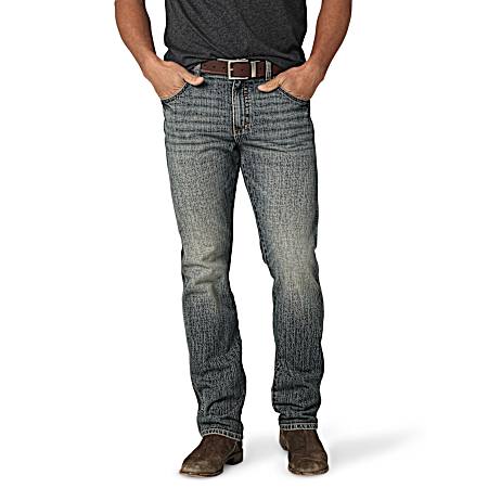 Wrangler Retro Men's Medium Wash Slim Fit Straight Leg Jeans