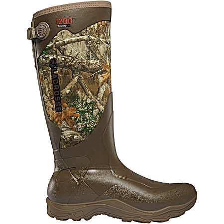Men's Alpha Agility 17 in Realtree Edge 1200G Rubber Boots