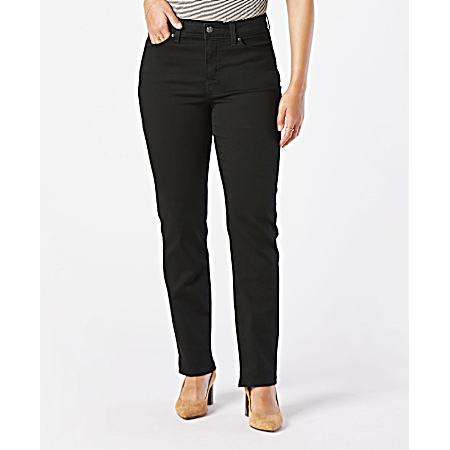 Women's Night Sky Curvy Totally Shaping Straight Leg Jeans