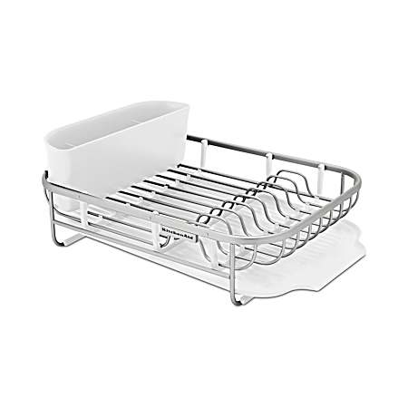 White Aluminum Dish Rack