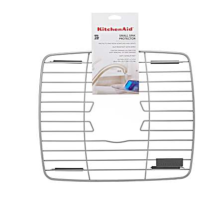 Charcoal Gray Small Wire Sink Protector