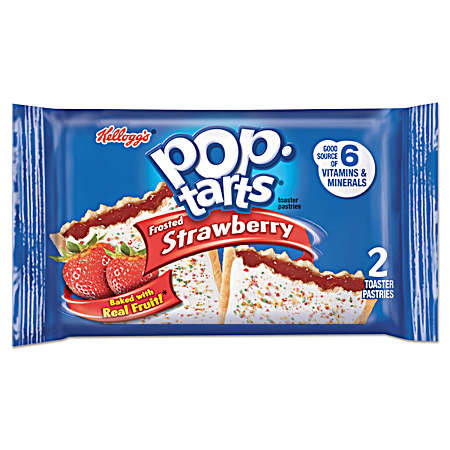 Pop-Tarts Frosted Strawberry - 2pk