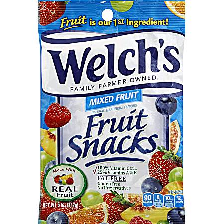 5 oz Mixed Fruits Fruit Snack