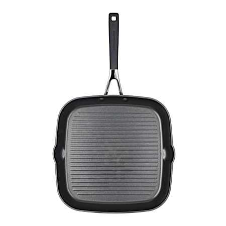 11.25 in Black Square Grill Pan