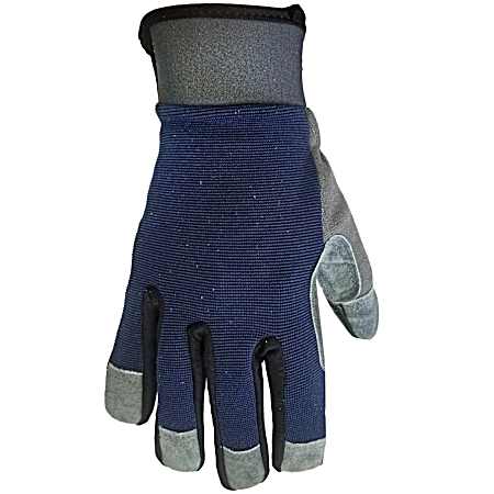 Women's Cowhide Leather Palm Garden Gloves