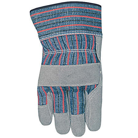 Women's Hi-Dexterity Patterned Synthetic Leather Palm Gloves