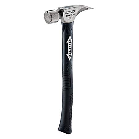 14 Oz. Titanium Milled Face Curved Handle Hammer