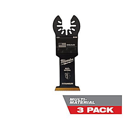 1 3/8 In 3 Pk Universal Fit Open-Lok Titanium Enhanced Bi-Metal Multi-Material Blade