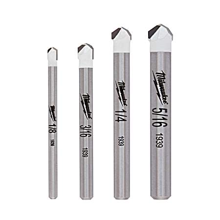 4 pc Tile and Natural Stone Bit Set