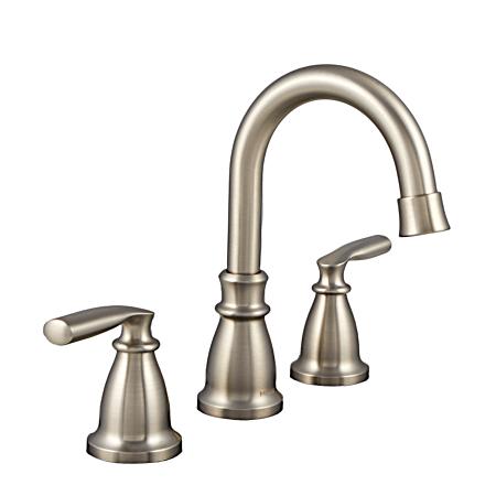 Hilliard Spot Resist Brushed Nickel Two-Handle High Arc Widespread Bathroom Faucet