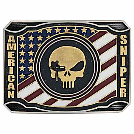 Patriotic Duty Chris Kyle Attitude Belt Buckle