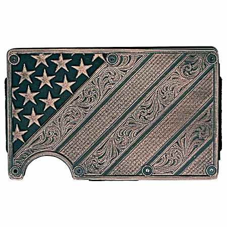 All American Bronze Credit Card Holder