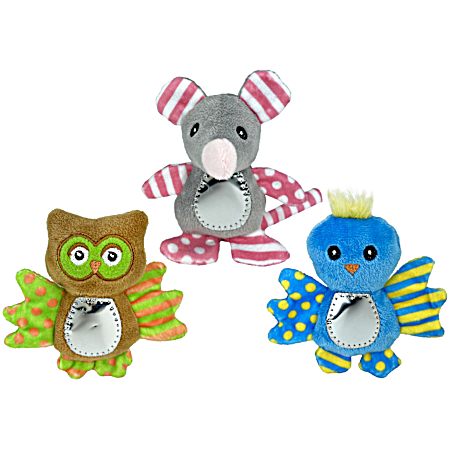 4 in Cat 'See' Mirror Cat Toys - Assorted