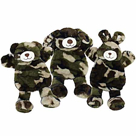 15 in Camouflage Berman Buddies Dog Toy - Assorted