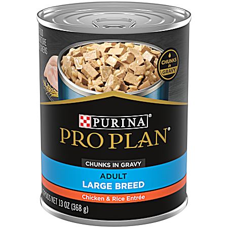 Pro Plan Specialized Adult Large Breed Chicken & Rice Entrée Wet Dog Food