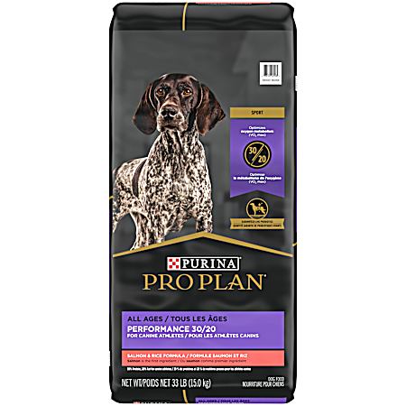 Pro Plan Sport All Ages Performance 30/20 Salmon & Rice Formula Dry Dog Food