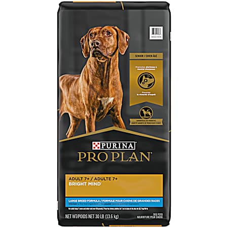 Pro Plan Bright Mind Adult 7+ Large Breed Chicken Formula Dry Dog Food