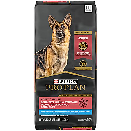 Pro Plan Specialized Adult Large Breed Sensitive Skin & Stomach Salmon & Rice Dry Dog Food