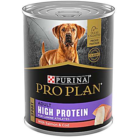 Pro Plan Sport High Protein Adult Salmon & Cod Entrée Wet Dog Food