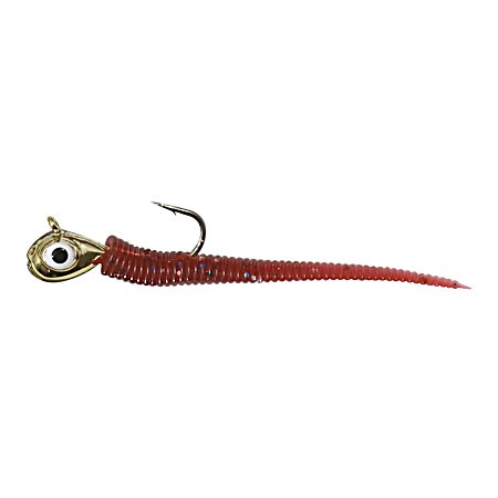 Rigged Tungsten Bloodworm - 5/Card