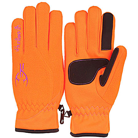 Women's Classic Heavyweight Blaze Orange Gloves