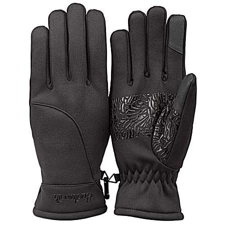 Women's Black Heat Boost Lined Active Gloves