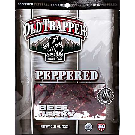 3.25 oz Peppered Beef Jerky