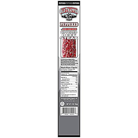 2 oz Peppered Jumbo Kippered Beef Steak Jerky